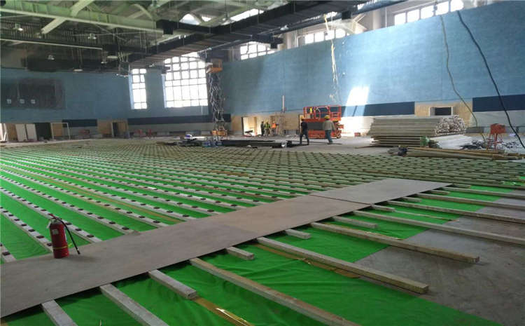 體育場館專用籃球木地板分析