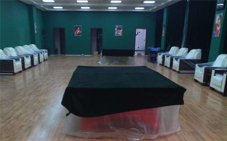 籃球場館體育運動木地板多少錢一平米？