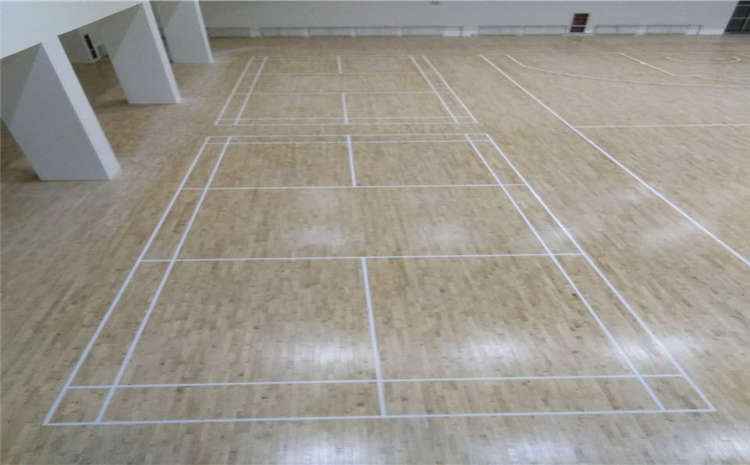 柞木籃球館木地板廠家報價表