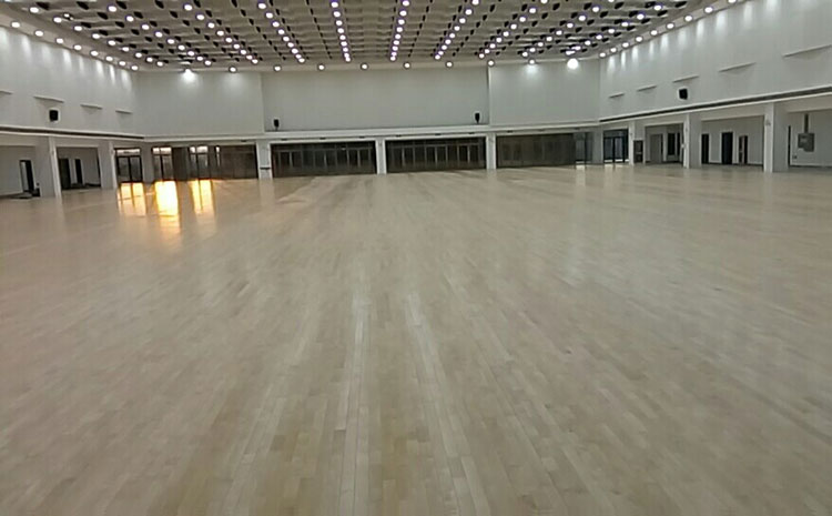 給學校體育場館籃球木地板的維保建議