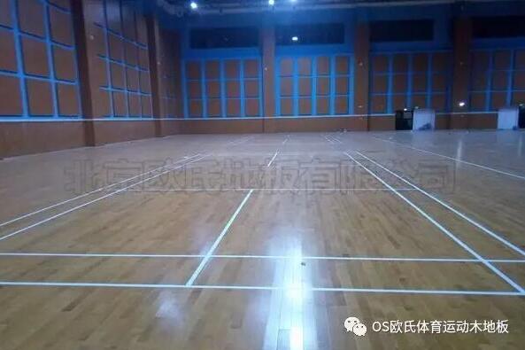 福建福卅市天潭師范附中運動木地板成功案例圖4