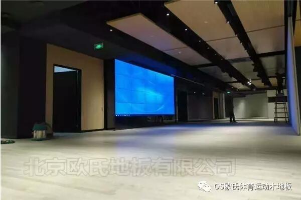 韓國大使館文化院多功能廳體育地板成功案例-圖2