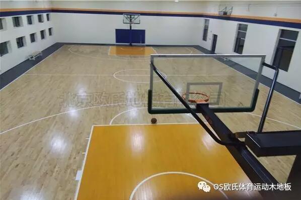 北京豐臺(tái)Game on籃球木地板場(chǎng)館成功案例-2