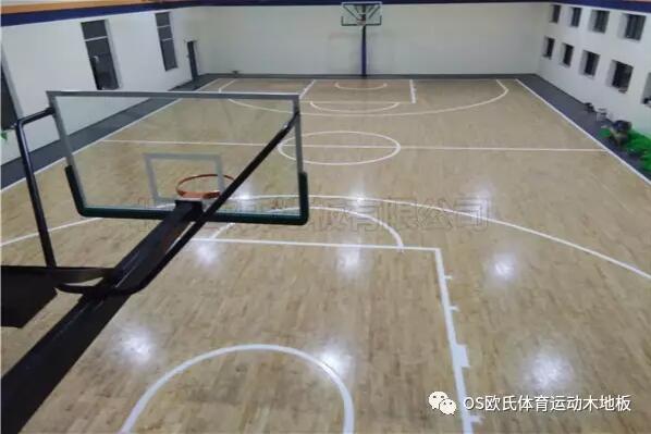 北京豐臺(tái)Game on籃球木地板場(chǎng)館成功案例-4