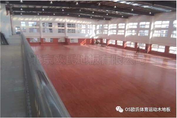 江蘇常州溧陽市南渡鎮(zhèn)體育館運(yùn)動木地板案例