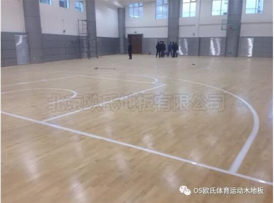 中國(guó)人民銀行玉樹藏族自治州中心支行籃球館木地板案例