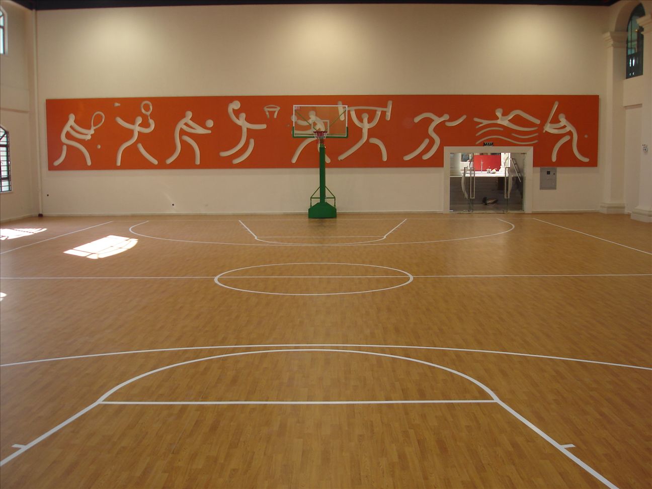 體育木地板安裝前小技巧