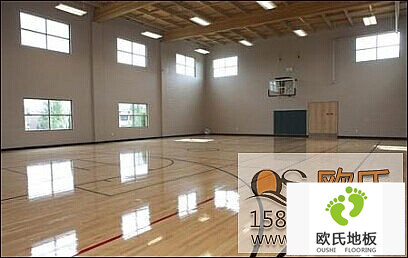 體育實(shí)木地板為什么選擇雙龍骨
