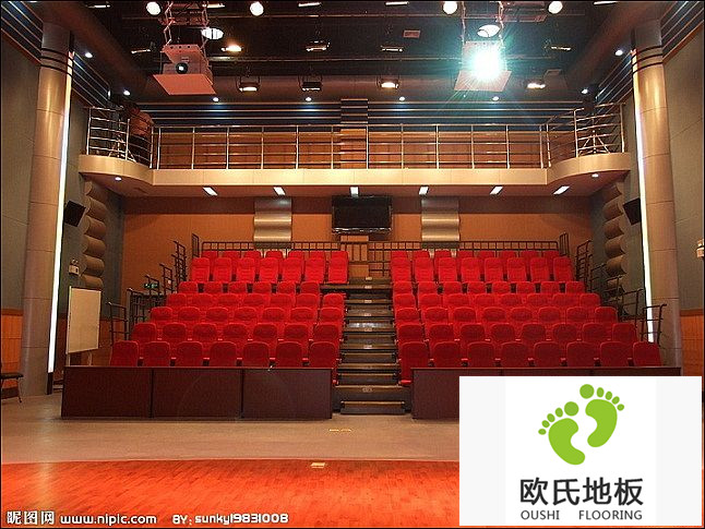 實(shí)木運(yùn)動(dòng)地板之舞臺(tái)用木地板