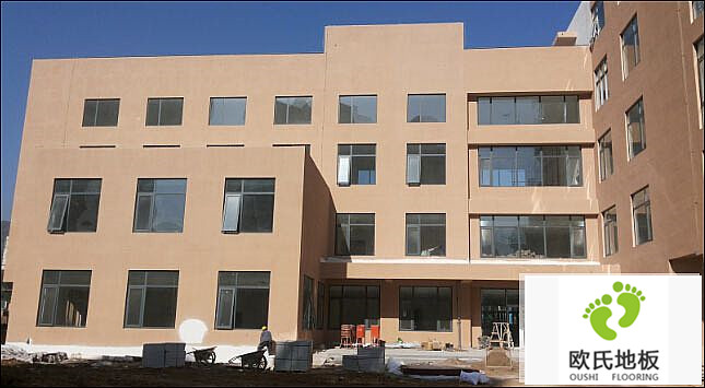 運(yùn)動(dòng)木地板施工案例-北京門頭溝區(qū)文體中心