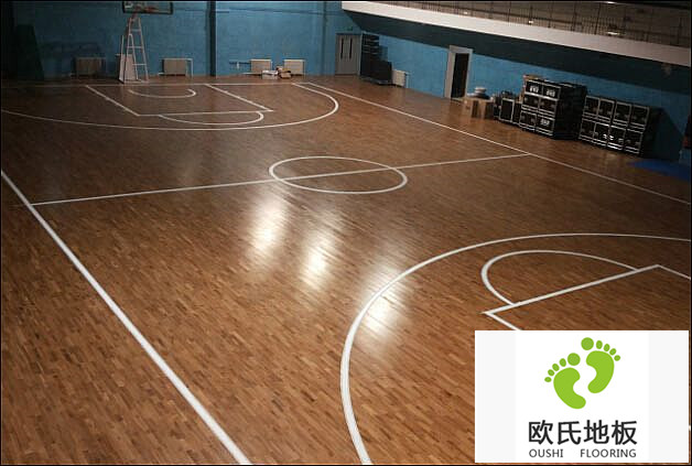 北京籃球館地板安裝 天津運動木地板廠家供應