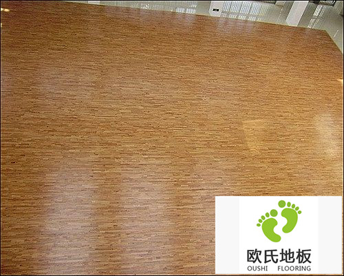 楓木運動地板施工案例-麗水市第二中學體育場館安裝