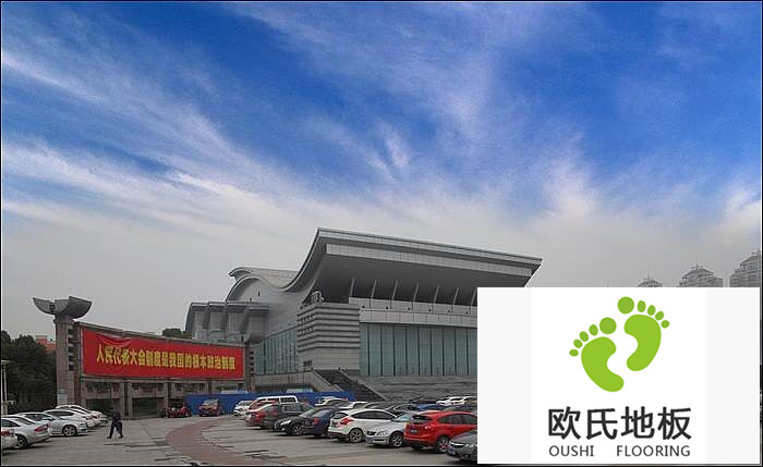 杭州蕭山大劇院舞臺體育地板安裝案例