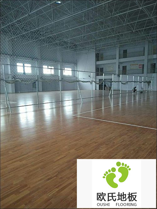 河北邢臺(tái)運(yùn)動(dòng)木地板：邢臺(tái)帥博體育體育館木地板案例
