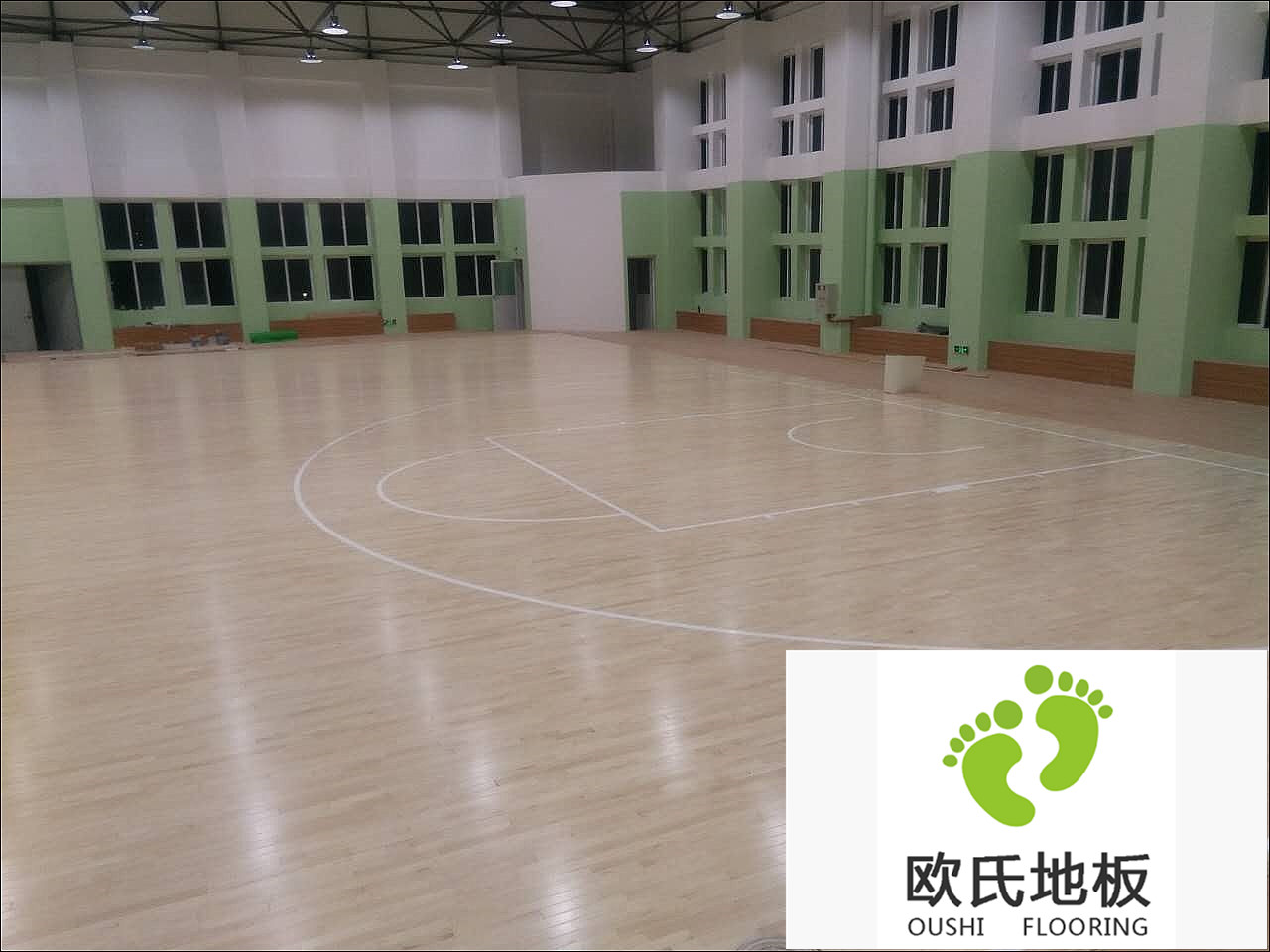 汕頭特殊教育學(xué)?；@球館木地板案例