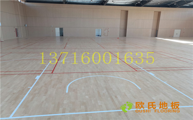 廣州永順大道鐵英中學(xué)體育館木地板案例